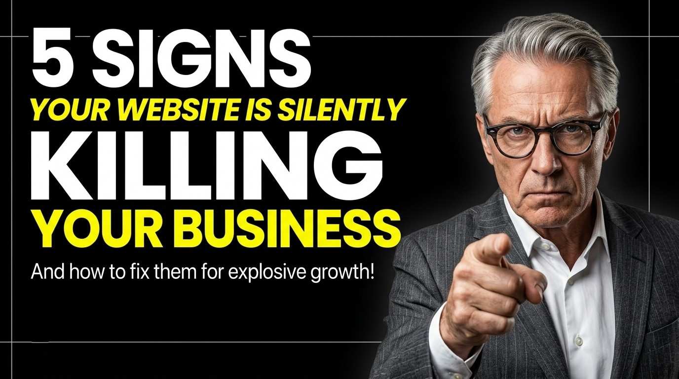 5 Signs Your Website Is Silently Killing Your Business (And How to Fix Each One)
